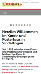 Mobile Screenshot of kunst-posterhaus.de